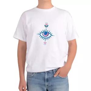 반팔티 전시안 눈 천리안 나는 너 보고 있다 eye 안과 아동 남자면 커플티