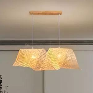 라탄 전등갓 무드등 레스토랑 카페 식탁 거실 장식 전구