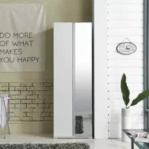 거울형 아이방 원룸 틈새 옷장 모서리장 수납장