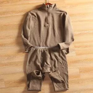 보온 미군 속옷 내복 발열내의 기모 겨울 히트택 남성