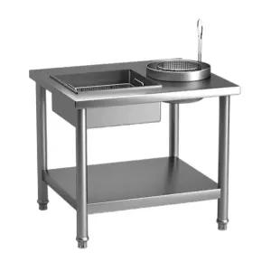 치킨 조리대 튀김 작업대 테이블 업소용 거름망 채반 밀가루 스테이션 채망