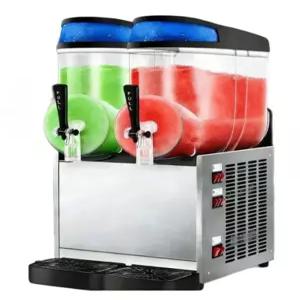 슬러시메이커 2구 냉음료 업소용 슬러쉬 슬러시기계 콜드 주스 단일 매점 빙수