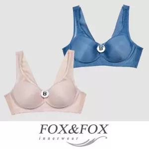 (폭스)편안한 디자인 풀컵 노와이어 몰드 B컵 브라