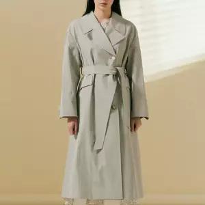 [미쏘] 반더블 싱글 롱 트렌치 코트 (MIWJTC313B-T)