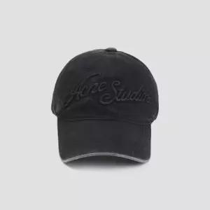아크네스튜디오 로고 자수 어드저스터블 스트랩 베이스볼 캡 C40416 900