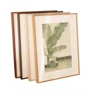 빈티지 원목액자 유화그림 대형 나무 캔버스 프레임 사진 벽 액자틀 틀