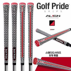 8개 골프프라이드 제트그립 60R/52g ZGRIP ALIGN 면사 남성용 스탠다드사이즈