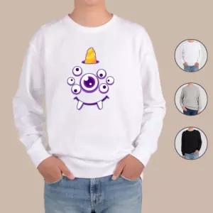 맨투맨 전색상 도깨비 뿔 보라 ba 프린트셔츠 lhR1+8VMP