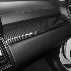 ABS 카본 파이버 그레인 자동차 액세서리 인테리어 중앙 콘솔 스트립 몰딩 트림 1개 기아 소렌토 MQ4 2021-