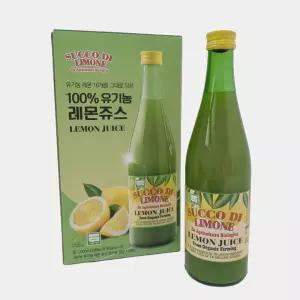 수코디 유로푸드 레몬주스 오가닉 유기농 레몬즙 트레이더스 레몬수 500ml