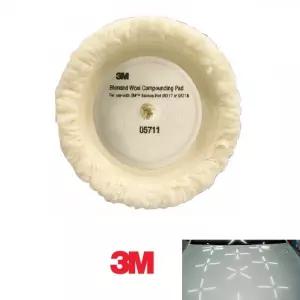 2000방컴바운드용 단면 광택양털패드9인치 차량흠집 어플리케이터 미세스크레치