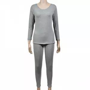 린다 면스판 U넥 여성 내의 상하 세트 편한 내복 어른