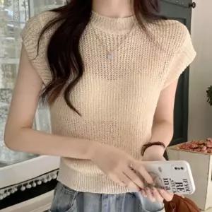 [유토피아]여성 여름철 시원한 심플 데일리 캡소매 니트 티셔츠 여름반팔 빅사이즈반팔티 남자반팔티 여성