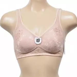 폭스 플라워 망사레이스 조끼형 B컵 브라 여자 볼륨