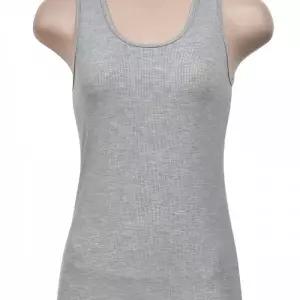 천연자연섬유 엔틱 골지 스판 여자 런닝 캡나시 반팔