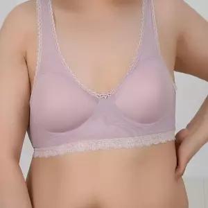 럭센스 노와이어 빅사이즈 스포츠브라 레이스 브라탑