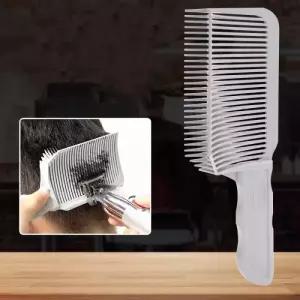 고급형 가이드빗 커트빗 곡선 삼각형빗살 미용실 빗