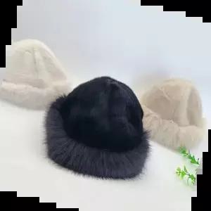 따뜻한 키밍 겨울 털 벙거지 모자 뽀글이 방한모 기모 산책
