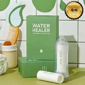 워터힐러 샤워기 필터 석회수 녹물 염소 제거 가정용 6개월분 세트