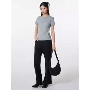 매장정품 TOPTEN 탑텐 여성 저지 부츠컷 이지 슬랙스_MSG1PP2503 MSG1PP2503 1074843