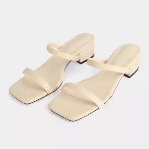 [슈펜] [베이직] 스퀘어 투스트랩 뮬 4.0 (HPWWID307M-T)