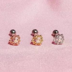 (낱개판매) 베르사유 정원 하트 트라거스 피어싱