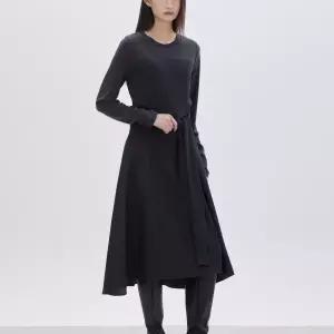 [롯데백화점]쥬크 니트 배색 A라인 원피스 Z261MSE001