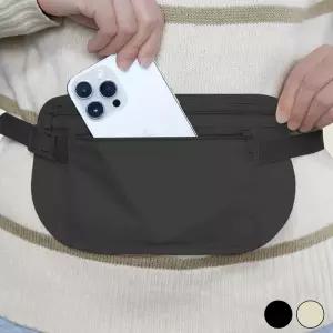 여행 등산 소지품 수납 밴딩 밀착 다용도 초슬림 힙색