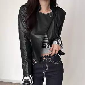 가을 여성 지퍼 디자인 슬림핏 라이더자켓 RIDER04