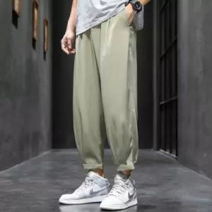 와이드핏 조거슬랙스 크롭팬츠 쿨링바지 IS-PA08