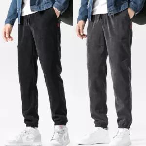 골덴바지 남성조거팬츠 허리밴딩 캐주얼바지 IS-PA18