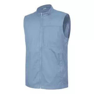 김영주스포츠 남성 에어쉴드 골프 베스트 방풍 기능성 웨어 초경량 바람막이 조끼 M7SV01)