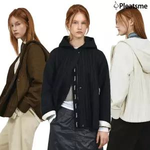 플리츠미 자카드 후드 재킷 1종