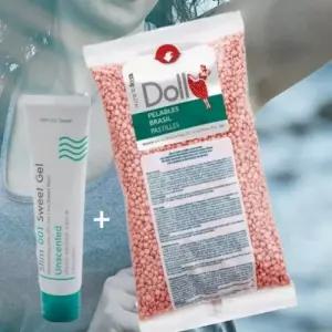 셀프제모 왁싱 대용량1kg 팔 다리 겨드랑이 수분젤