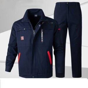 바이디움 방염 안전 작업복 용접 안전작업복 공장 버튼 보호복 정비복