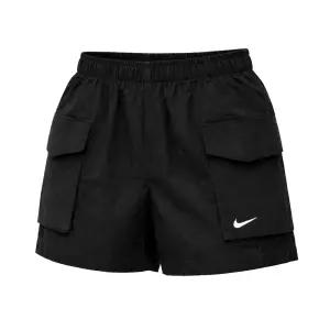 나이키 NSW 에센셜 우븐 카고 5인치 여성 루즈핏 트레이닝 반바지 쇼츠 팬츠 블랙 HM6983-010