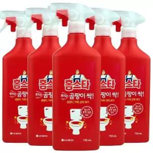 메온셀 25년 12월 리뉴얼 출고 홈스타 곰팡이스프레이 750ml 5개 곰팡이제거 팡이제로