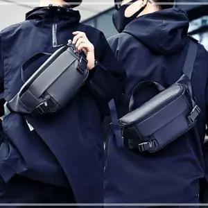 남자 미니 가방 힙색 남성 슬링백 방수 보조 HWE616F9