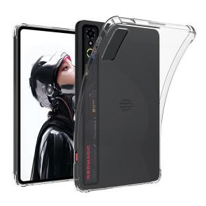 ZTE 누비아 레드매직 아스트라 / 게이밍 태블릿 3 Pro 케이스 9.06인치 PC 투명 TPU 백 커버 4개의 임팩 방