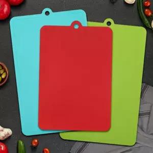 시트 도마 항균 양면 식기세척기 컬러 시트 도마 위생 휴대용