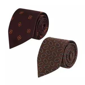 [롯데백화점]지이크 패턴 자수 더비 클래식 남자 넥타이 2종 (PGATA0112)