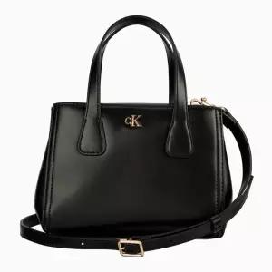 [캘빈클라인진] (4F3520G-UB1) 여성 하드웨어 모노그램 미니 토트 크로스 바디백