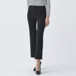 [지센] 여성 핀턱 부츠컷 팬츠 LFPTO206_DN