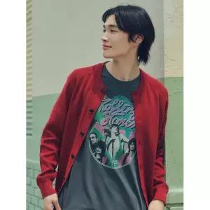 탑텐 남성) 롤링스톤즈 콜라보 그래픽 반팔티_MSE3TS3001 2007437