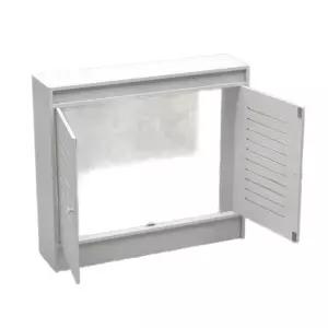 보일러커버 분배기가리개 접이식 슬림 대용량 난방분배기 욕실 가림막 덮개 싱크대하부장