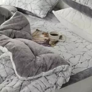 데이앤미 소프트 에코퍼 극세사 이불 패드Q/S