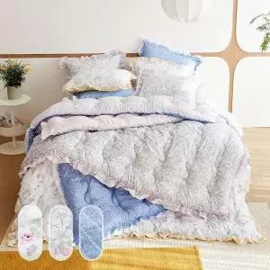 메종노아 로사 프란넬 워싱 차렵이불 침구세트 3세트 K 킹