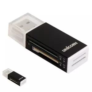 SD카드리더기 유니콘 카드리더기 SD microSD MiniSD XC-500A
