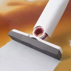 바닥 물기제거 원터치 탈부착 가정용 미니 밀대 걸레 청소 틈새 간편 유리창 교체형 창문 패드 주방 욕실