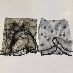 여성 쁘띠 스카프 사계절 진주 얇은 여성 스카프 헤어 넥쁘띠 가을 여름 겨울